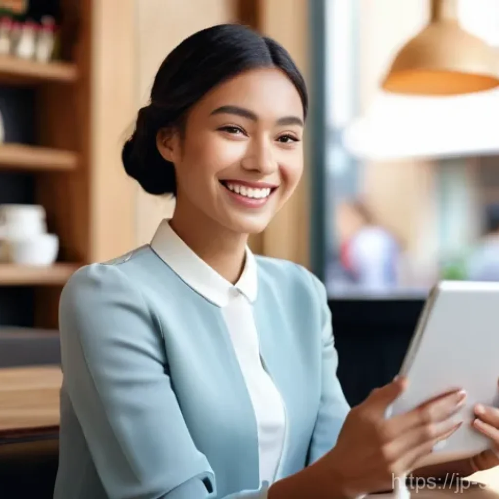 서비스 디자인의 차별화 전략 - **Prompt 1: Capturing Customer Hearts Through Experience Design**
A young professional woman, dr...