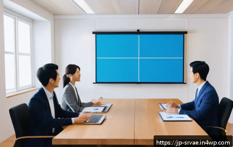 서비스 디자인에서의 협업 도구 활용하기 - A modern remote work team engaging in a high-quality Zoom video conference, showing diverse professi...